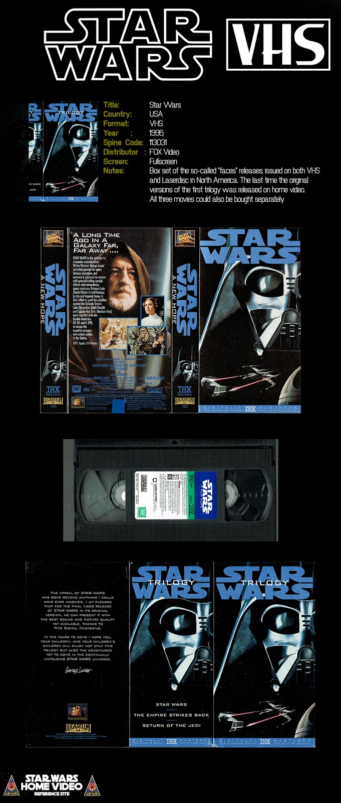 star wars video box set