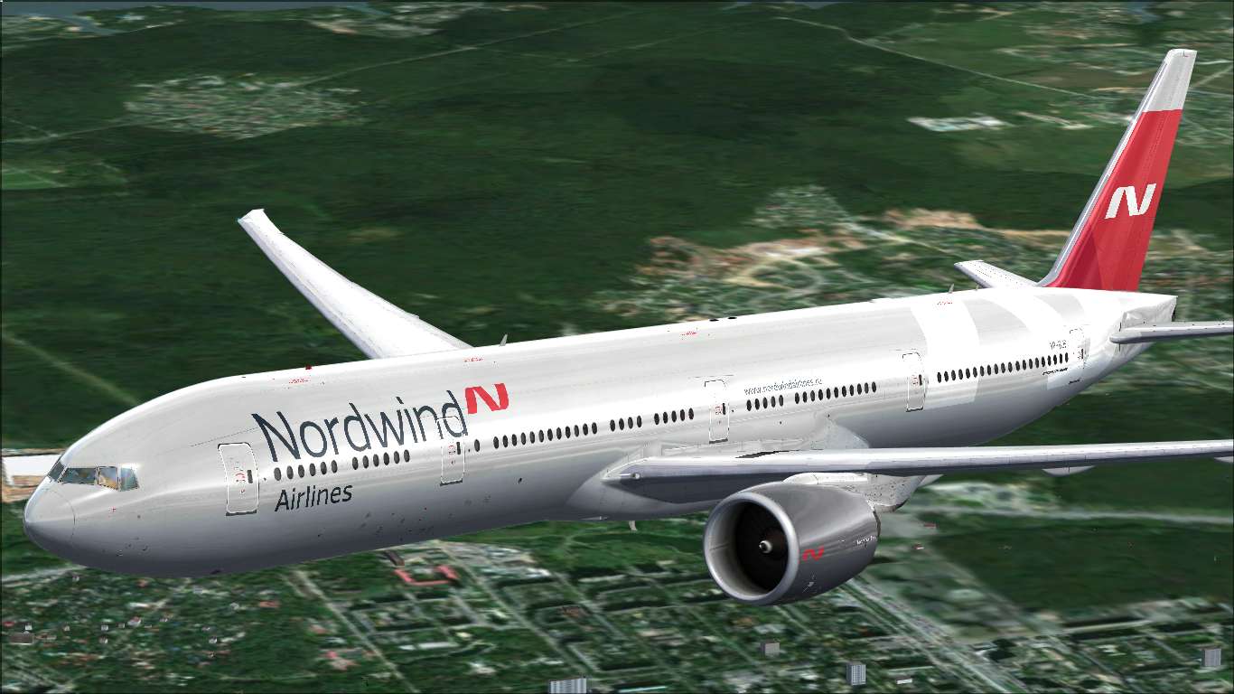 Texturas Brasileiras: Nordwind Airlines VP-BJP Boeing 777-300ER
