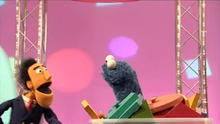 Guy Smiley hosts Make it Fit! Cookie Monster, Sesame Street Episode 4410 Firefly Show season 44