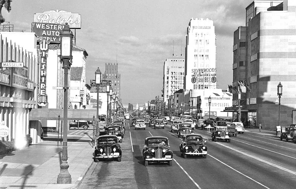Earth In The Past Photos of LA Streets in the 1930s