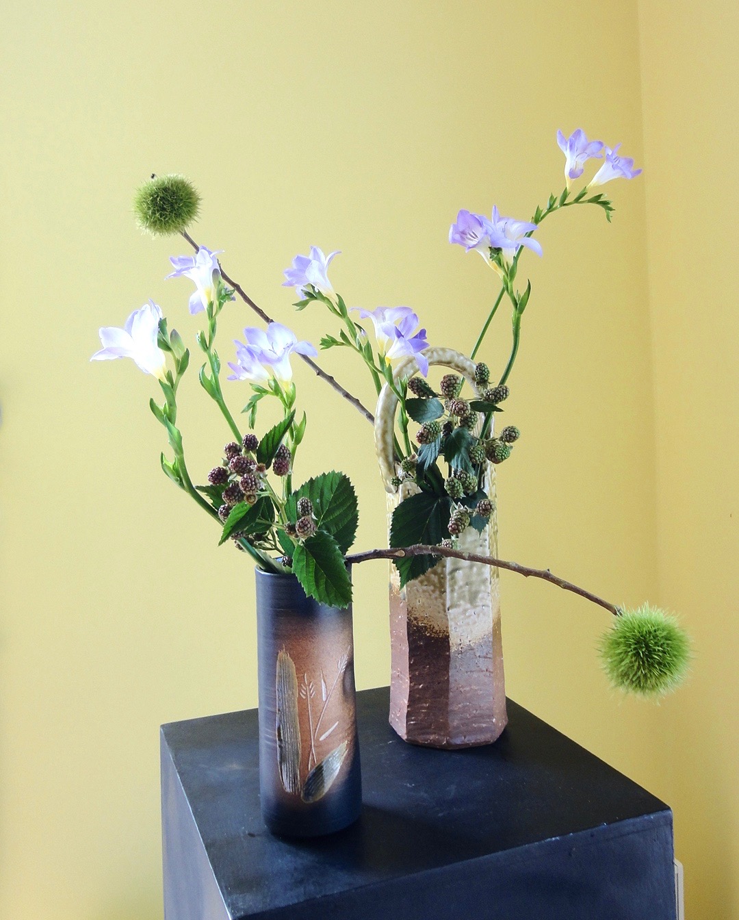 Tian Using 2 Containers Ikebana Gallery Award