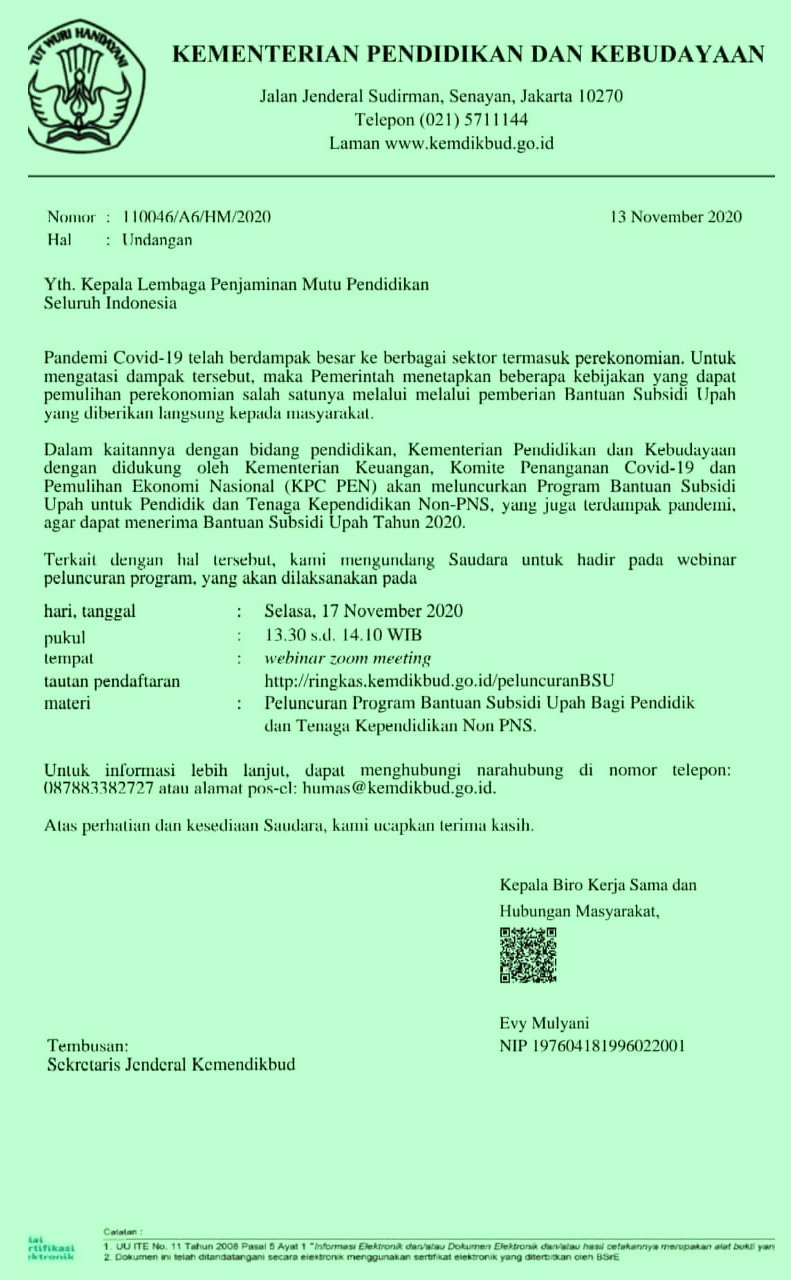 Cara Cek Daftar Nama Penerima Bantuan Subsidi Upah CARA CEK DAFTAR NAMA PENERIMA BSU GURU HONORER (NON PNS) KEMENDIKBUD DAN PERSYARATAN PENCAIRANNYA