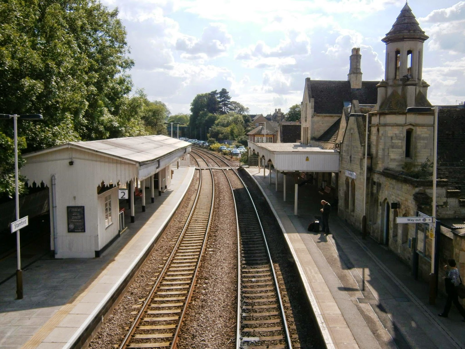 Liberal England Stamford railway station