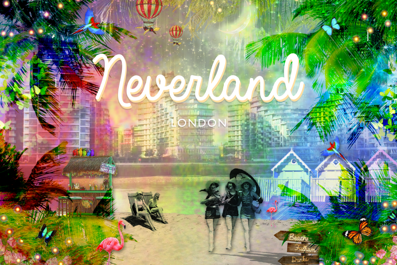London Popups The Neverland London Summer 2017 Urban Beach Popup