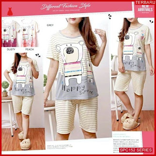 SPC152P67 Piyama Happy Terbaru Summer Baju Tidur Wanita | BMGShop