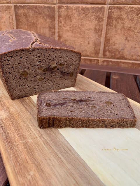 Pan dulce con especias y frutos secos sin gluten