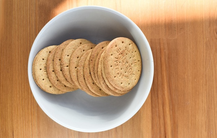 Digestive Biscuits Digestive Biscuits in a bowl