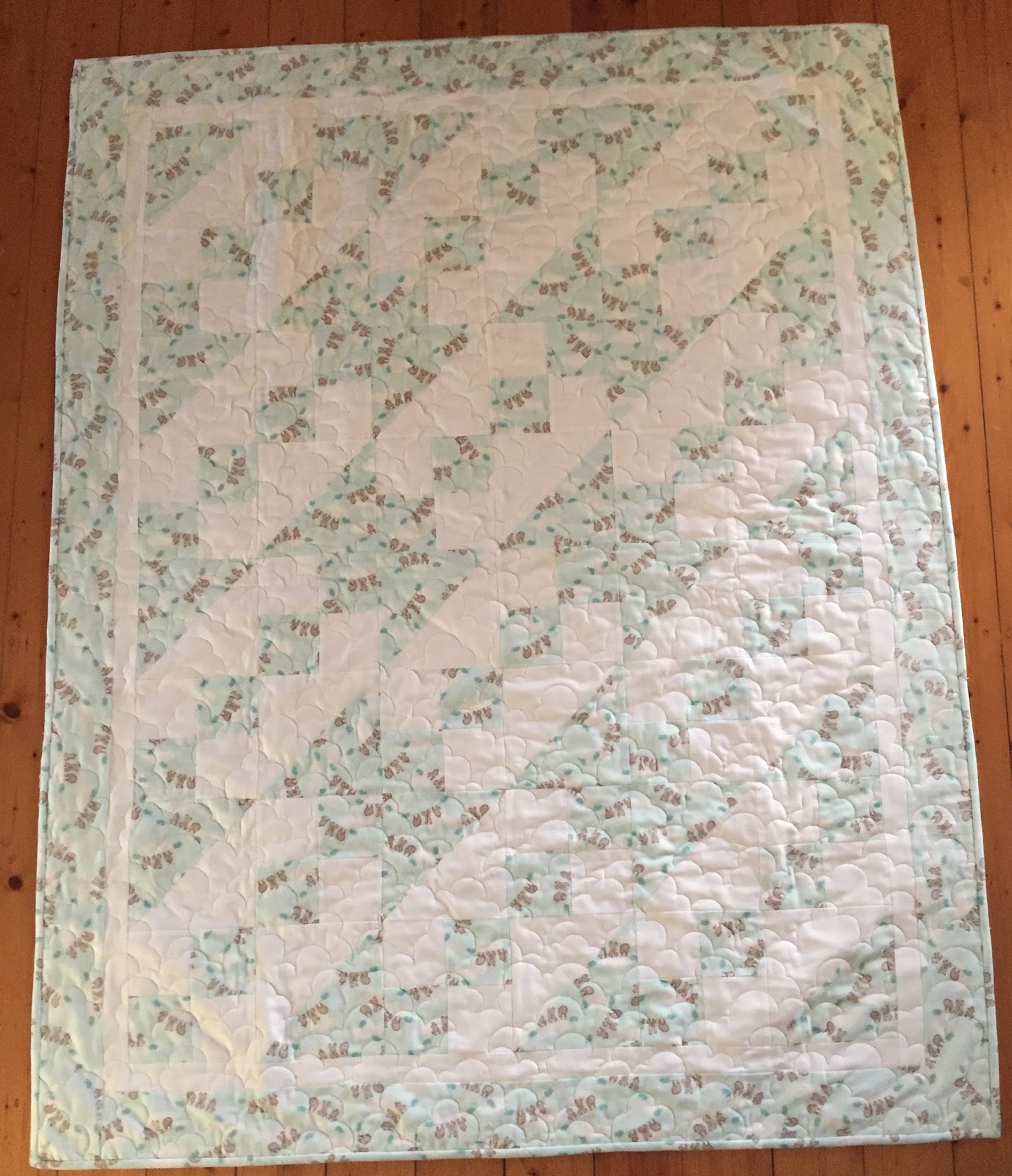 Lynda in Wonderland Retro Cot Quilt