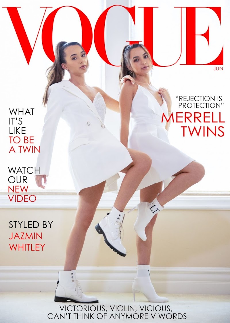 Veronica Merrell and Vanessa Merrell Clicked For Vogue Magazine (Vogue Challenge) June 2020