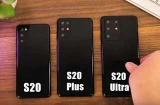 perbedaan samsung s20, s20+ dan s20 ultra