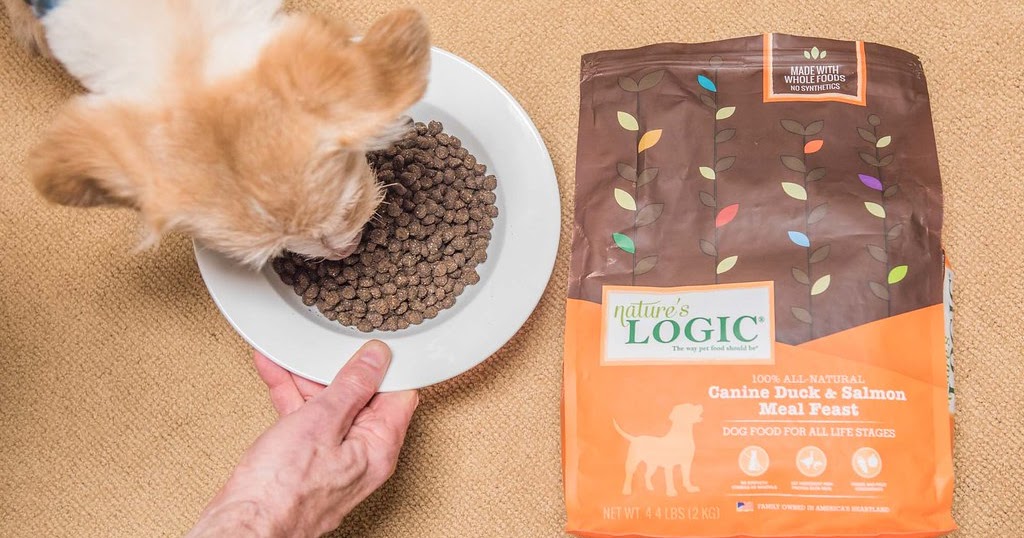 The proportion of protein in dog food?