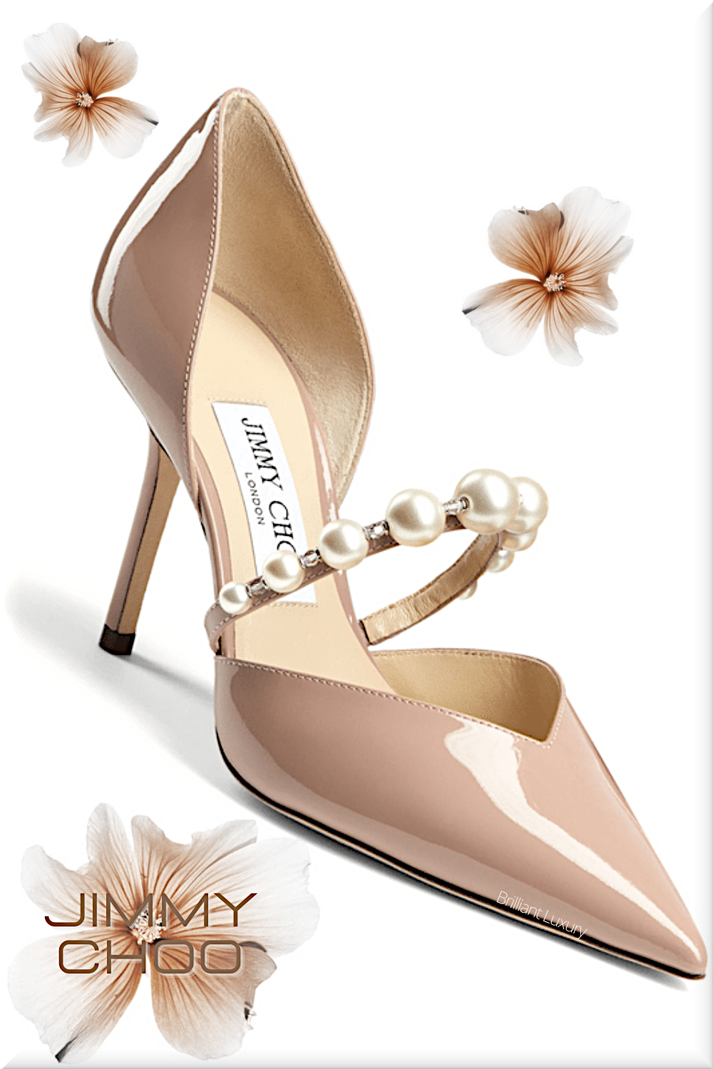 ♦Jimmy Choo Aurelie ballet pink patent leather pointed toe pumps with pearl embellishment #jimmychoo #shoes #brilliantluxury ♦Jimmy Choo Aurelie ballet pink patent leather pointed toe pumps with pearl embellishment #jimmychoo #shoes #brilliantluxury
