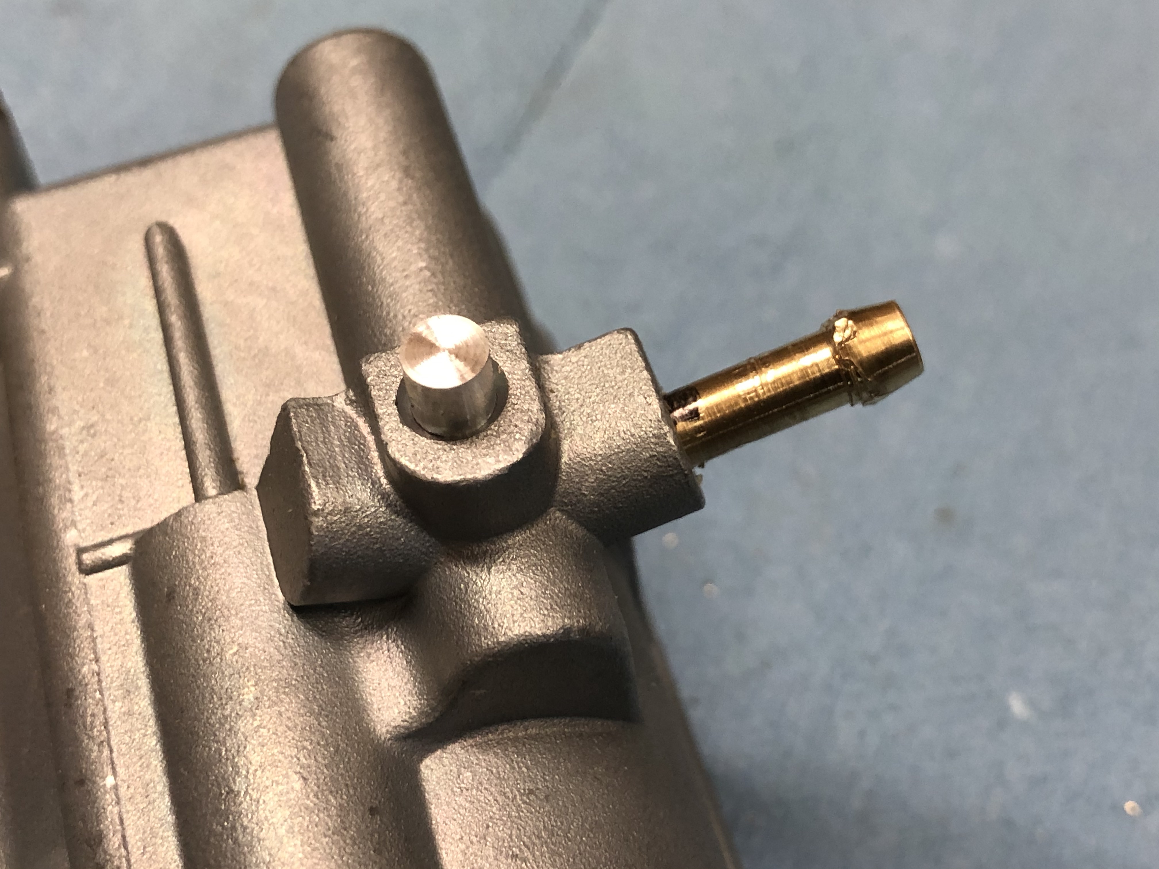 Aftermarket Honda CT90 Carburetor Drain Modification