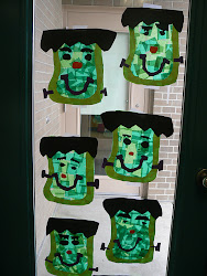 halloween preschool projects frankenstein crafts window activities grade kindergarten october class toddler craft project party toddlers fall activity mrs decorations