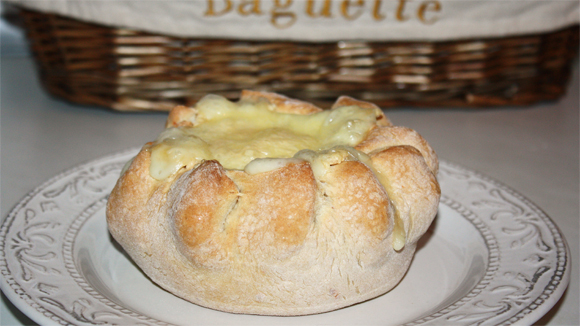 Elly's Art: Camembert im Brotmantel Elly's Art: Camembert im Brotmantel