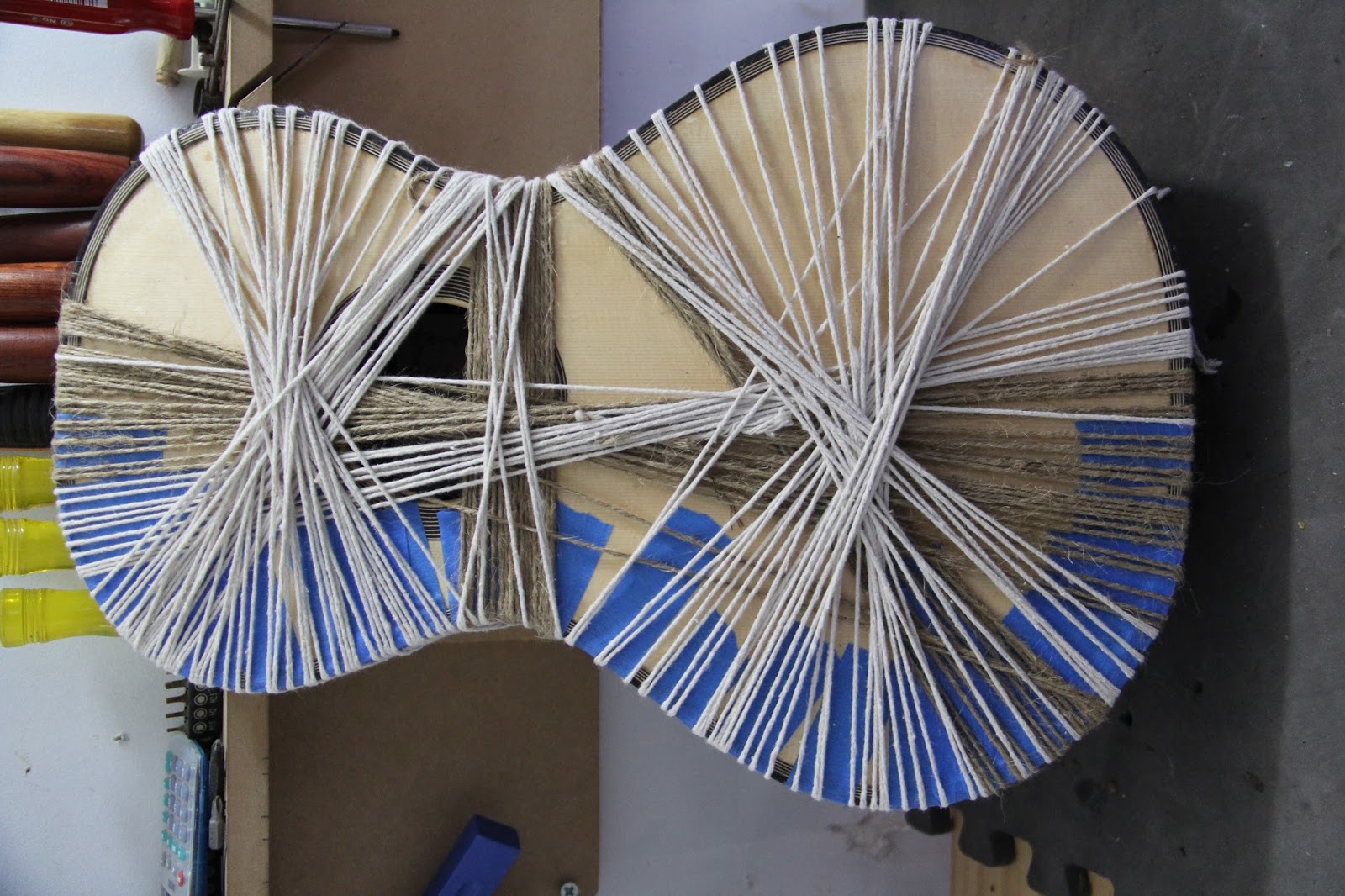 Lacote Guitar first build Binding and purfling channels