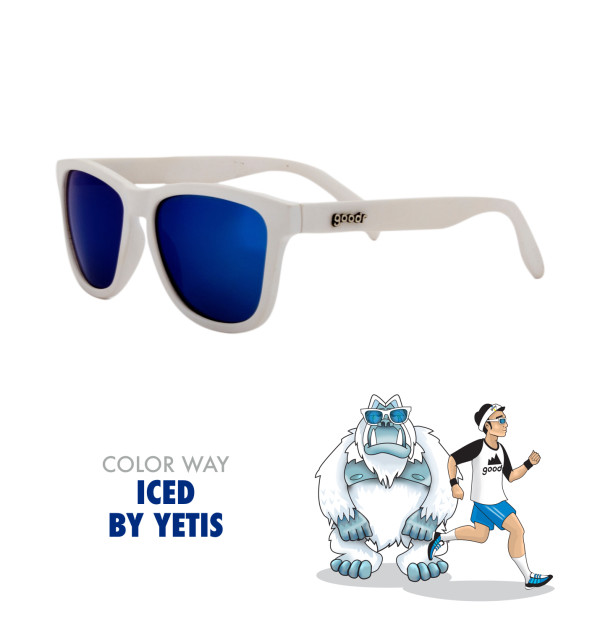 Play goodr Light Weight White Running Sunglasses Launched