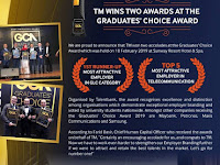 Congratulations! TM Wins Two Awards at the Graduates' Choice Award Congratulations! TM Wins Two Awards at the Graduates' Choice Award