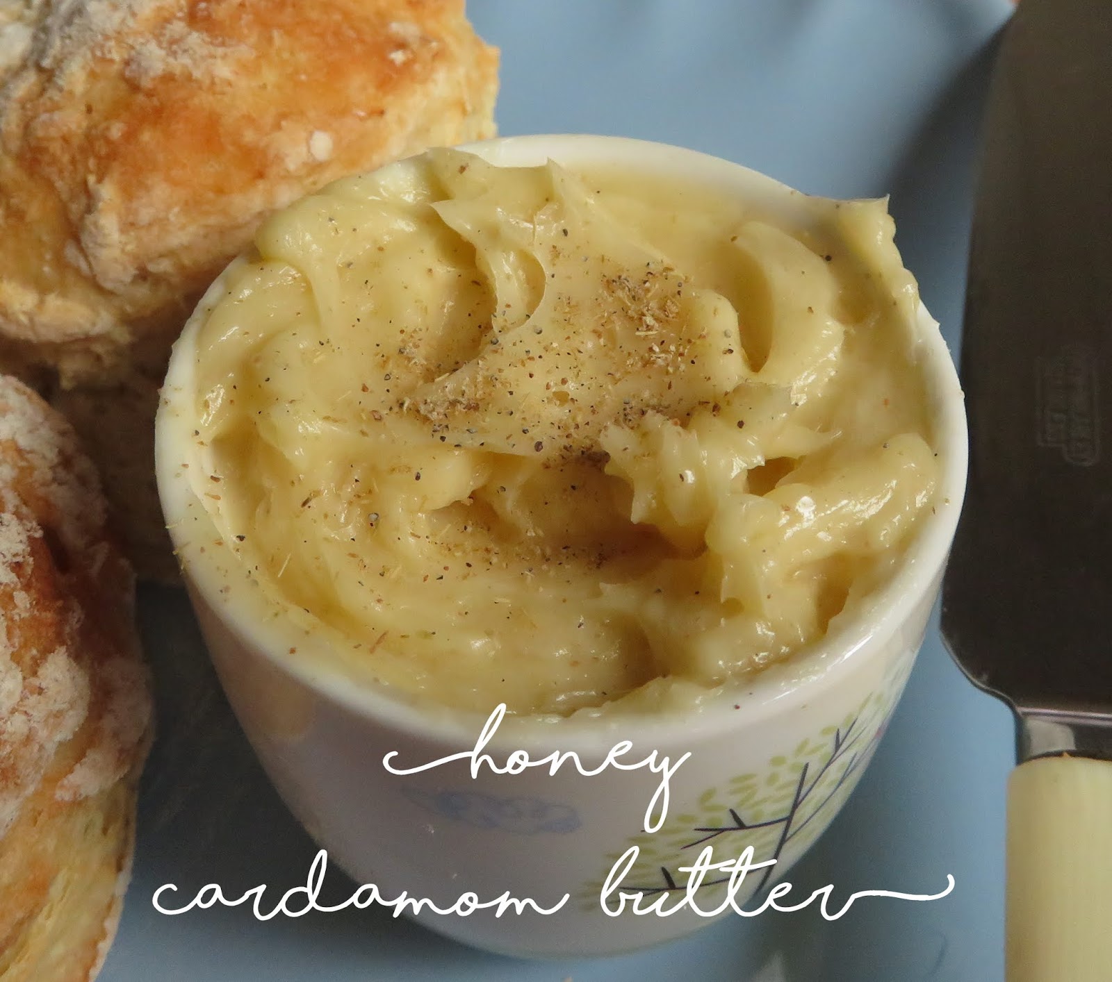 Yogurt Biscuits & Honey Cardamom Butter The English Kitchen