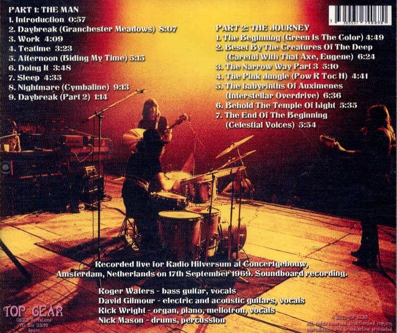 PINK FLOYD Pink Floyd 'Live In Amsterdam 1969'