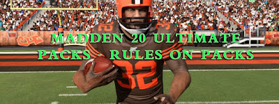 Madden 20 Ultimate Packs – Rules on Packs