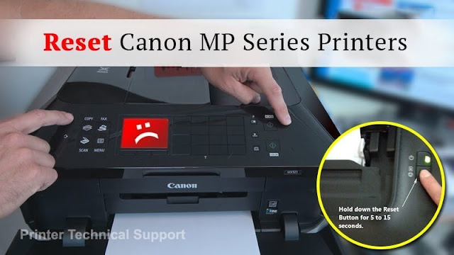 Reset Canon MP Series Printer and How to Fix Common Errors?