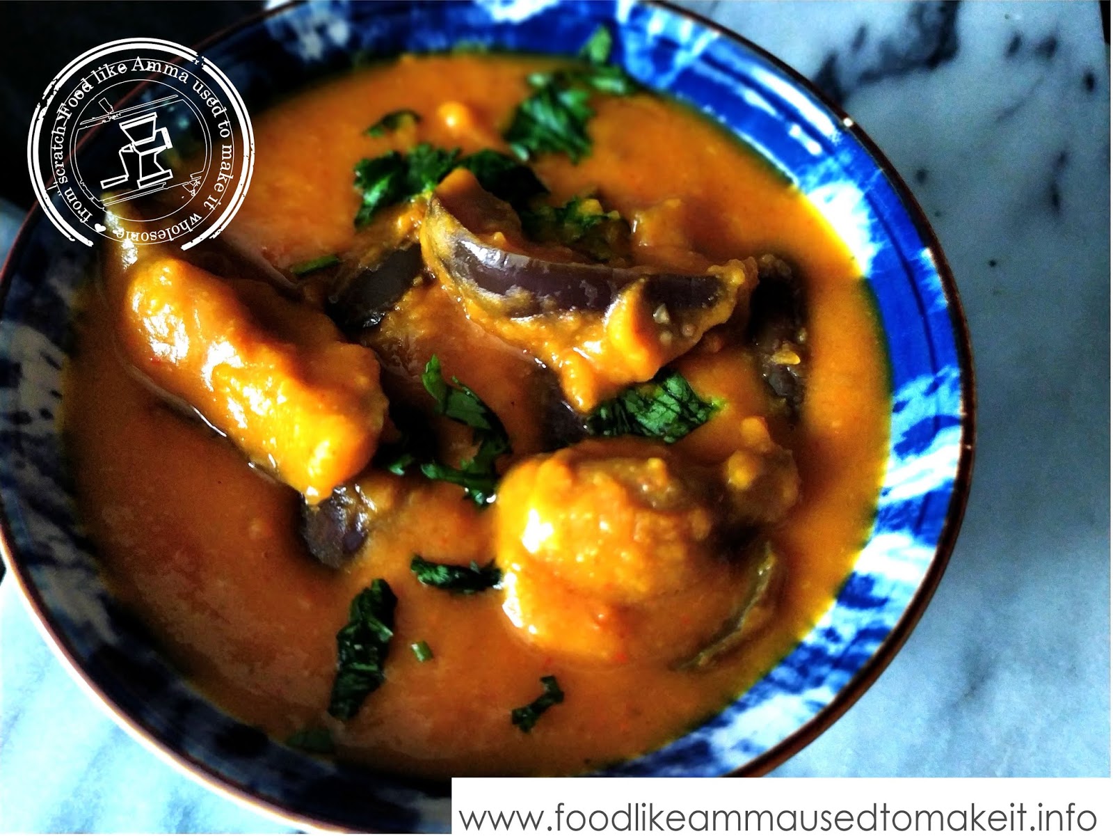 Dhal and Brinjal Curry Recipe