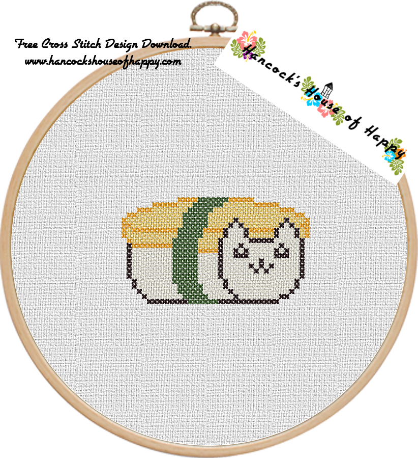 hancock-s-house-of-happy-sushi-cat-cross-stitch-design-tomago-nigiri-cat-free-cross-stitch