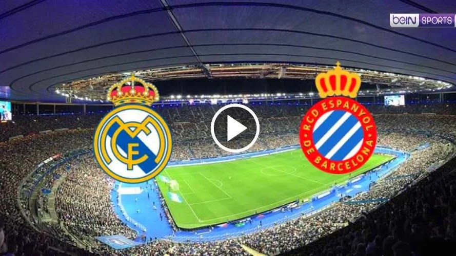 مشاهدة مباراة ريال مدريد وإسبانيول بث مباشر اليوم الأحد 2020 / 06 / 28