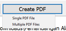 Pilihan Hasil Konversi File PDF