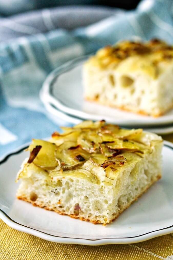 Potato Rosemary Focaccia Karen's Kitchen Stories