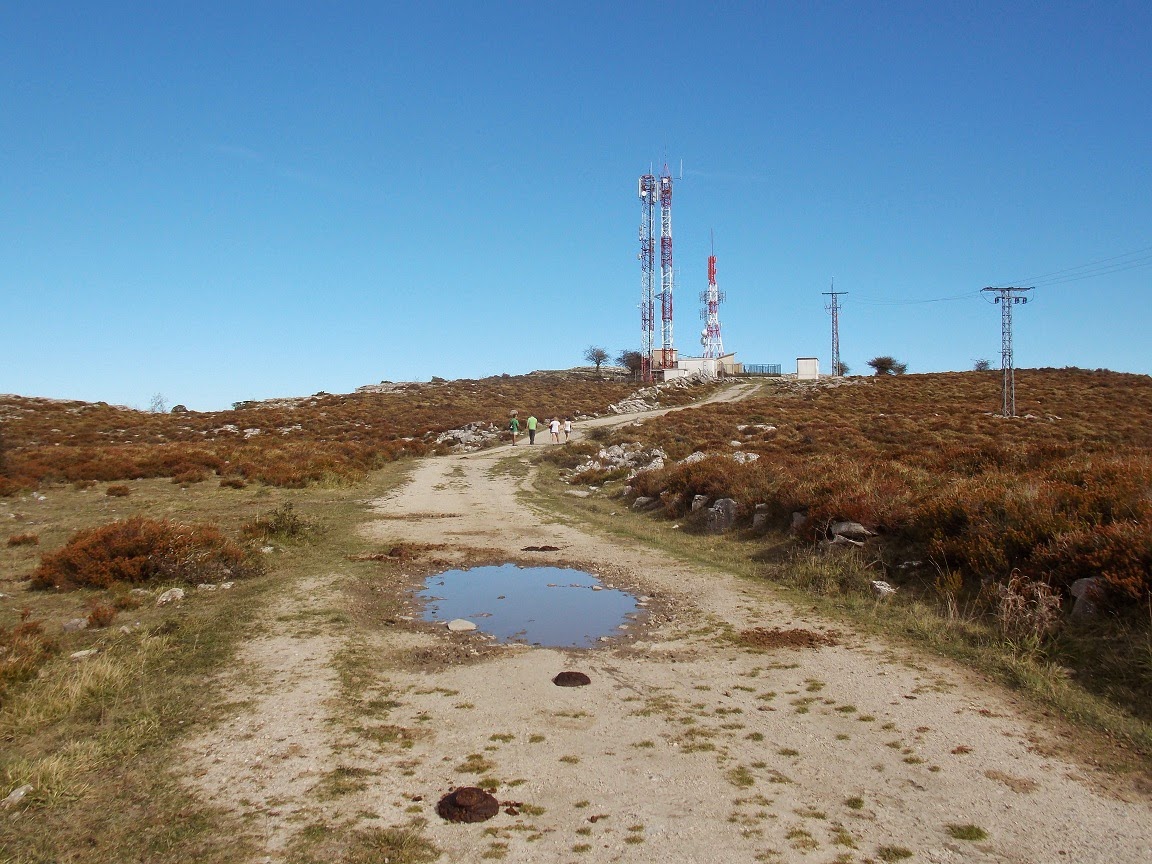 Sendas de Burgos Montes de la Peña de Castro Grande a Peña Corvilla
