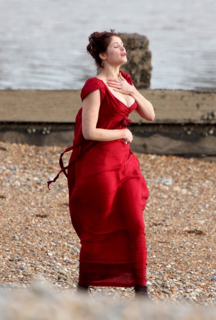 british geema arterton busts out photo gallery