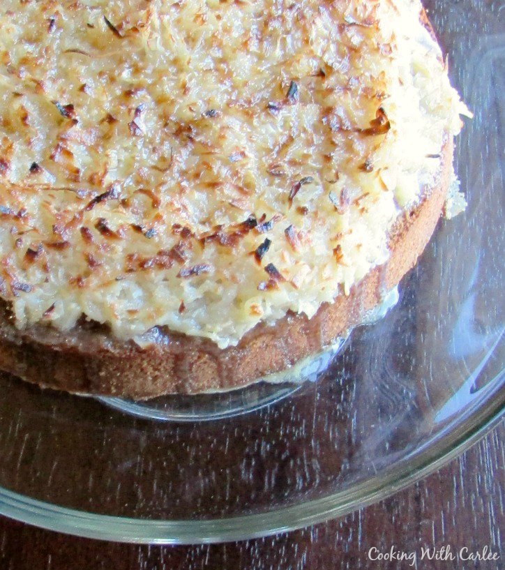 Cooking With Carlee Great Grandma's German Chocolate Cake with Broiled