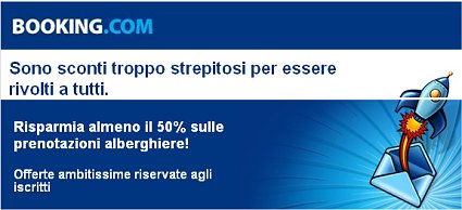 offerte lampo Booking