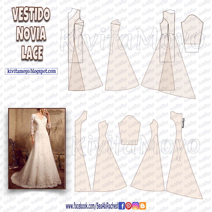 Vestido de novia lace | Manualidades