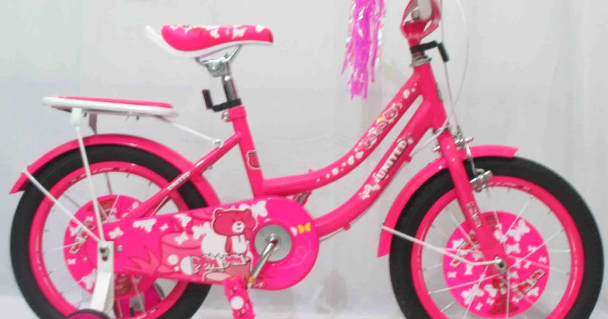 Mester Lifestyle: United Pom Pom Sepeda Anak Perempuan 16 Inci