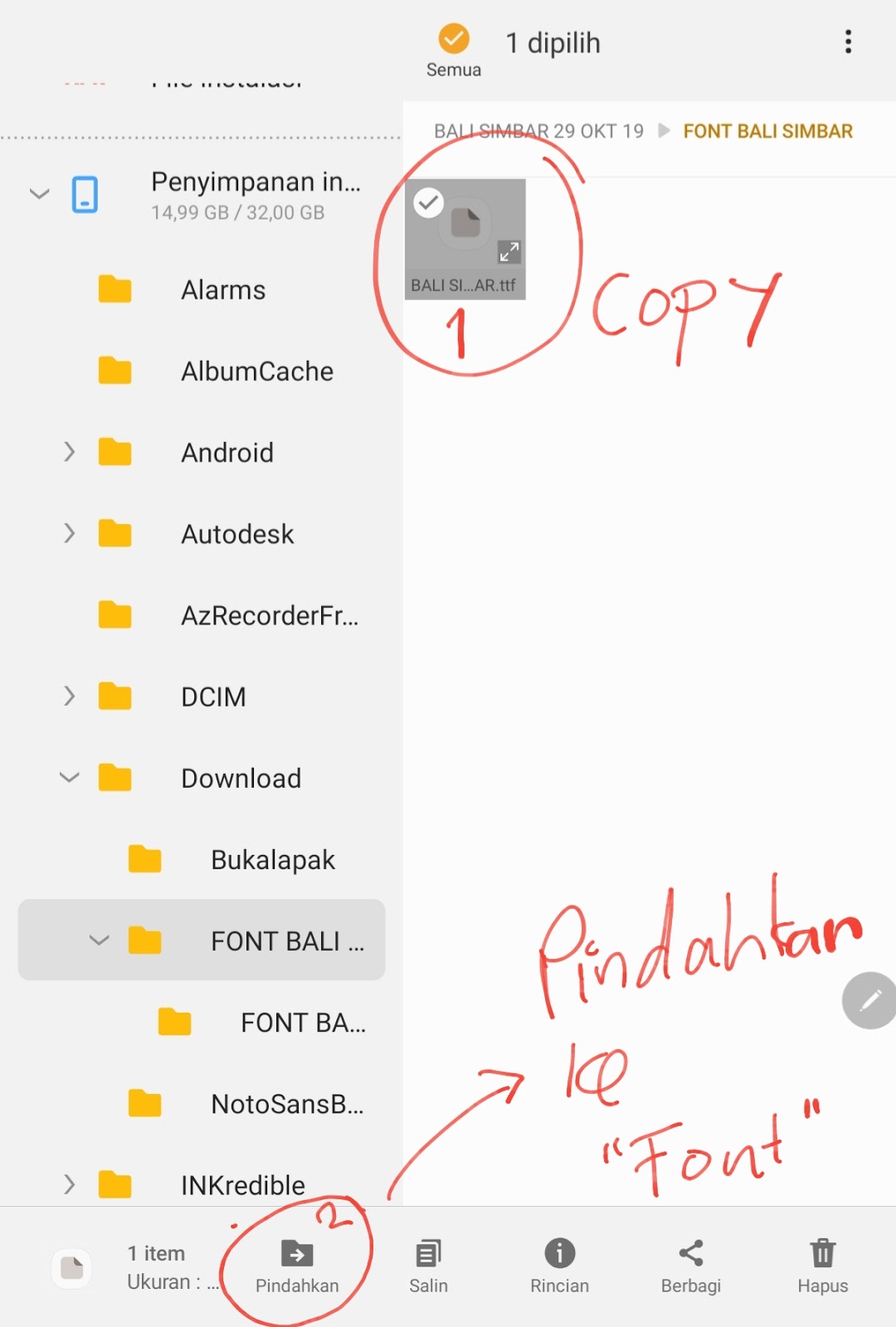 cara input font arab di PicsArt cara input font arab di PicsArt