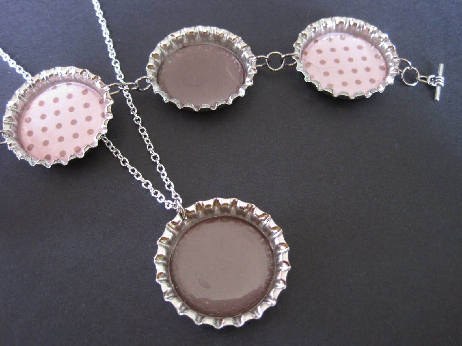 Simply Said Design Bottle Cap Jewelry