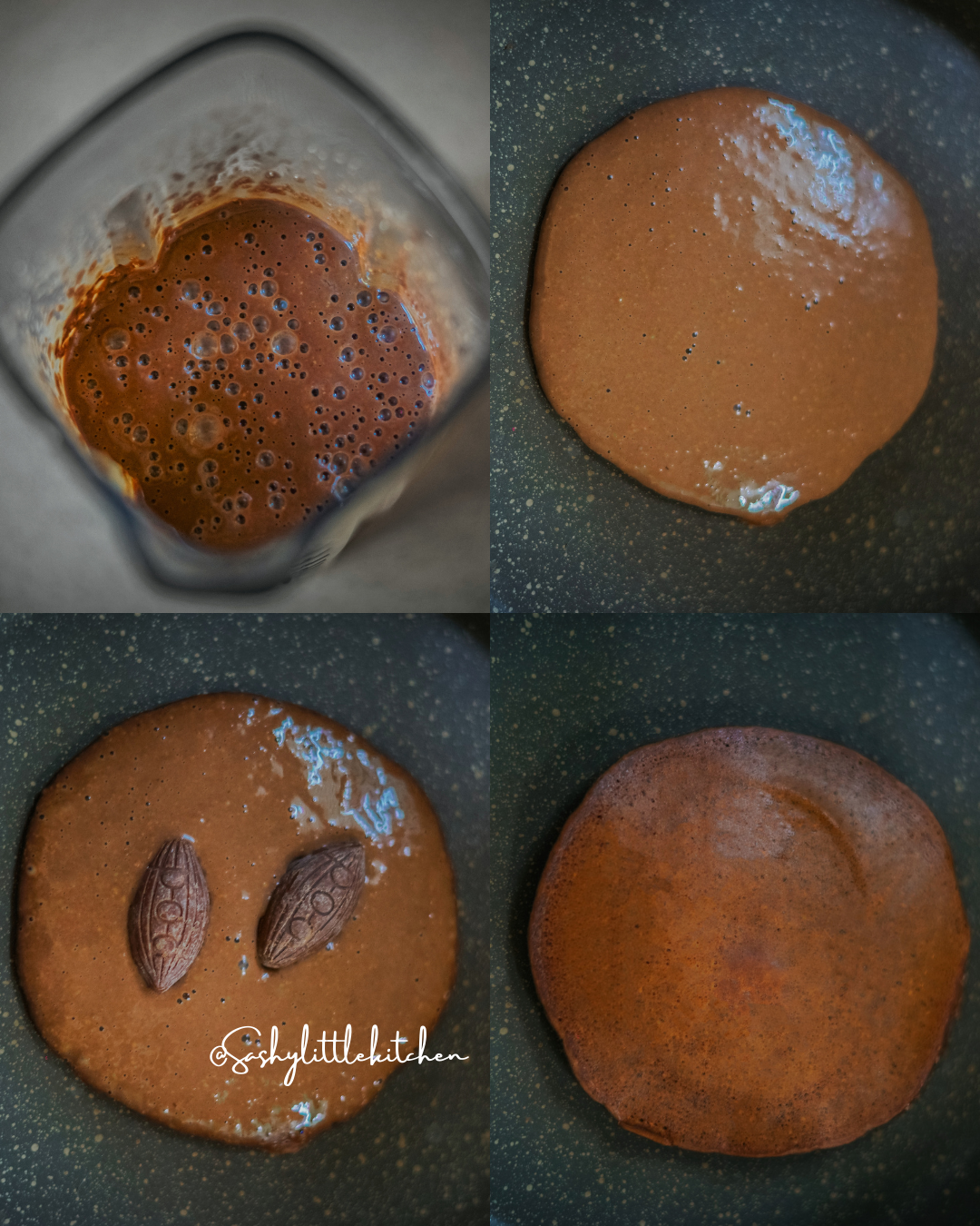 Chocolate Filled Pancake (tanpa tepung dan gluten free) Bali Food Blogger Resep dan Review by
