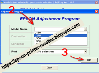 Epson Printer Reset Step 4