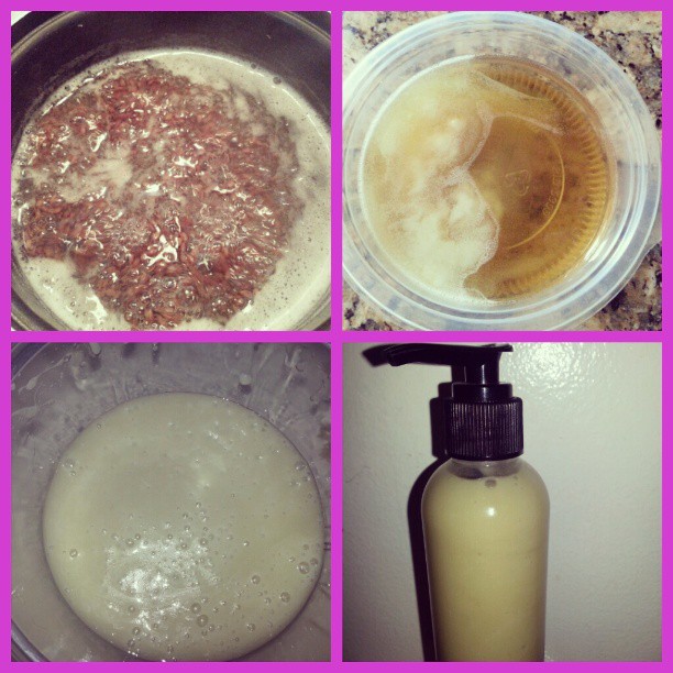Flaxseed Gel Custard Home Soap