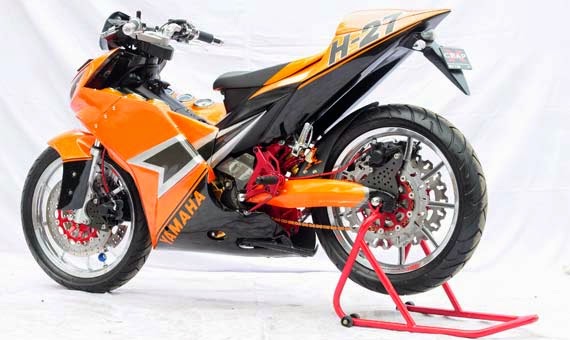 Modifikasi jupiter mx 135 simpel | Unik Banget