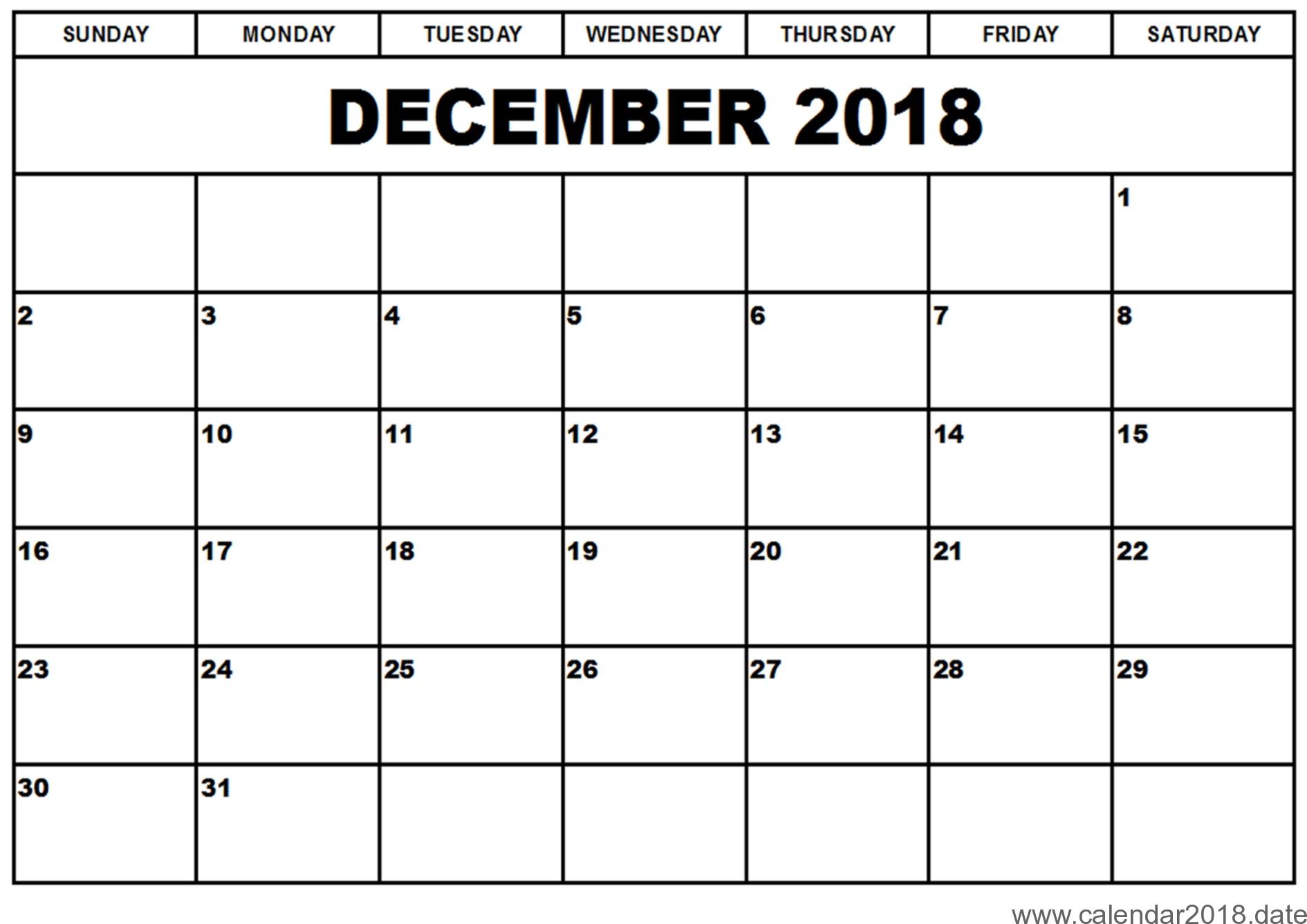 free-calendar-december-2018-medical-resume