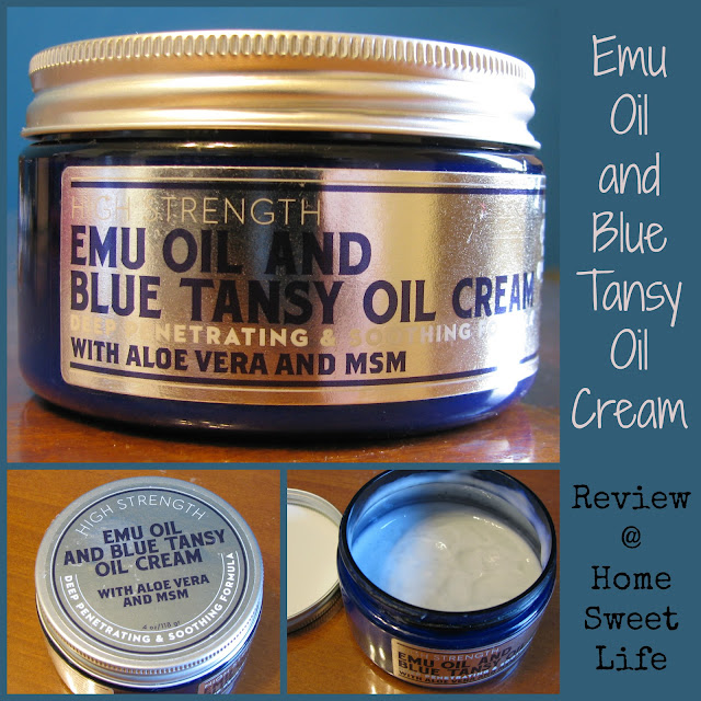 Blue Tansy Oil, blue emu cream