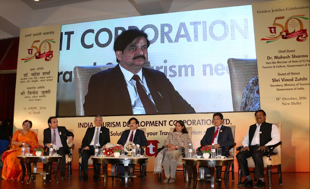 Shri Vinod Zutshi, Secretary, Ministry of Tourism, Govt of India inaugurated Cultural Extravaganza marking 50 golden years of ITDC Shri Vinod Zutshi, Secretary, Ministry of Tourism, Govt of India inaugurated Cultural Extravaganza marking 50 golden years of ITDC