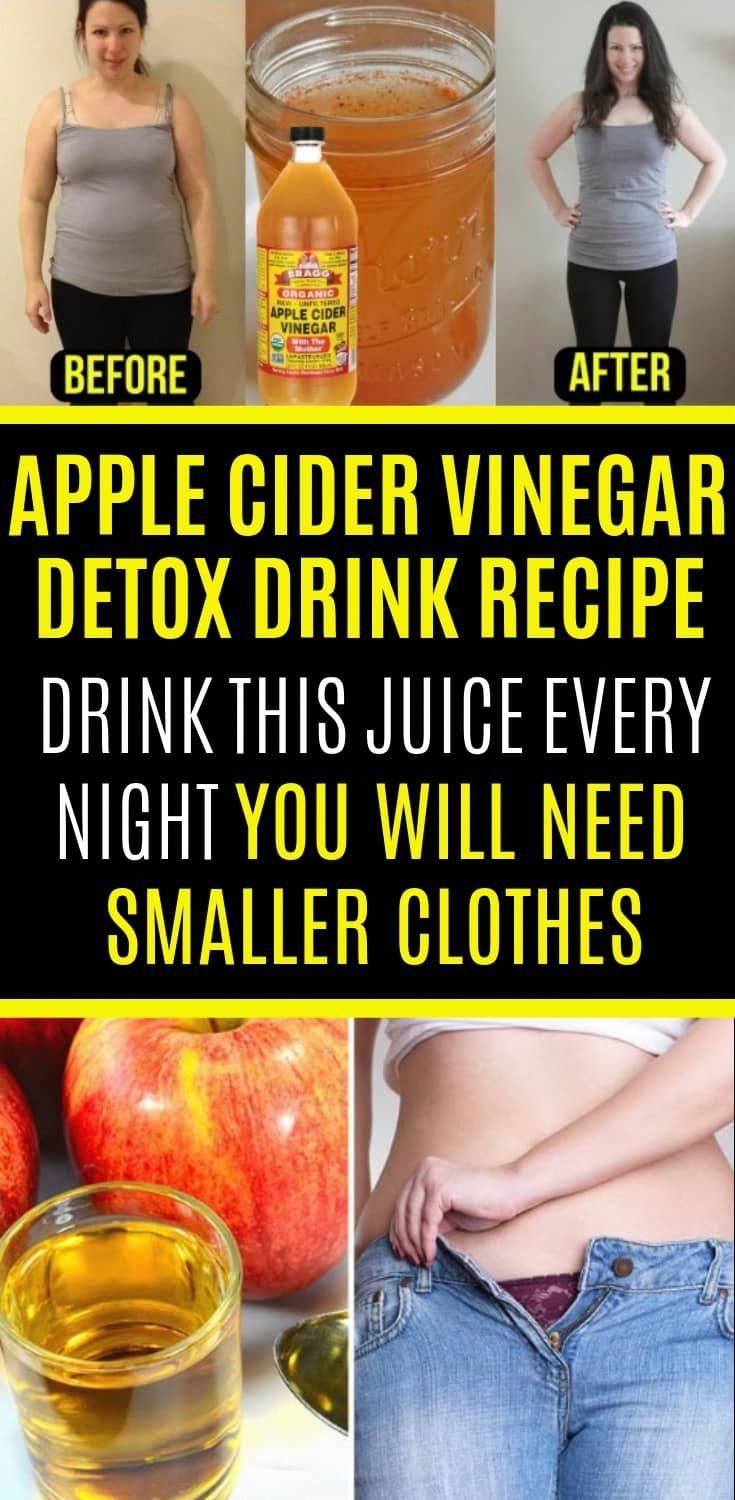 Apple Cider Vinegar Detox Drink Recipe Drink This Juice Every Night