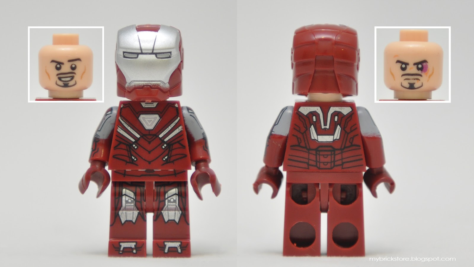 lego iron man mark 33 silver centurion