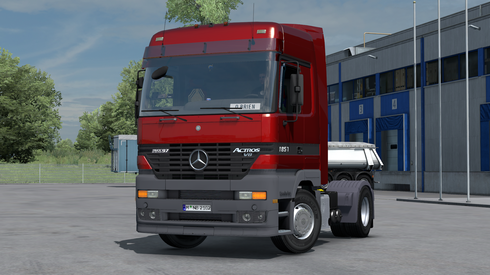 Mercedes Actros MP1 Euro Truck Simulator 2 Mod World