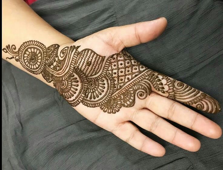 Simple and easy Arabic mehndi Designs for hands